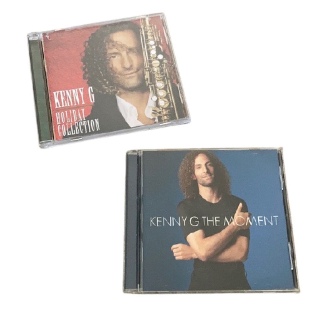 Two Kenny G 🎶 music Moment Holiday Collection CD CDS